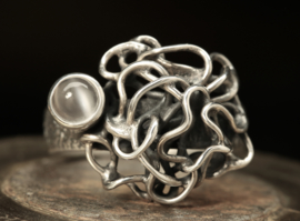 Zilveren ring 0950