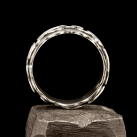 Zilveren ring  02303