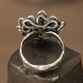 Zilveren ring 1192