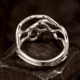 Zilveren ring    01725