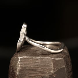 Zilveren ring 01605