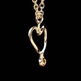 Zilveren hanger     026036