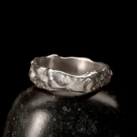 Zilveren ring 01574