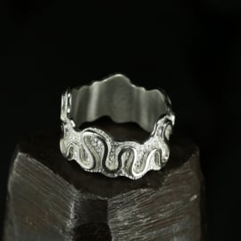 Zilveren ring 01566