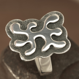 Zilveren ring 1190