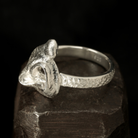 Zilveren ring 01544