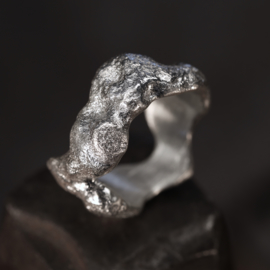 Zilveren ring 01525