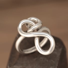 Zilveren ring 1158