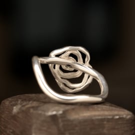 zilveren ring 01910