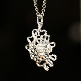 Zilveren hanger   026022