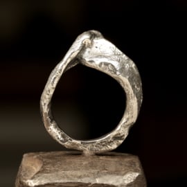 Zilveren ring   016261