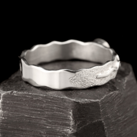 Zilveren ring    02307