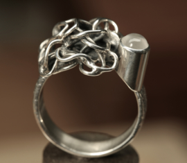 Zilveren ring 0950