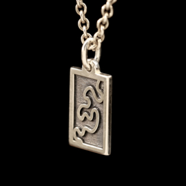 Zilveren hanger   026030