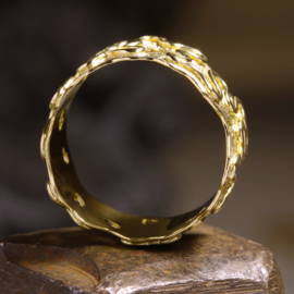 Geel gouden ring 0233