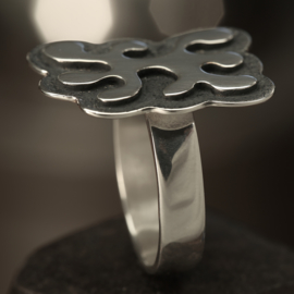 Zilveren ring 1190