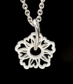 zilveren hanger    024058