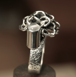 Zilveren ring 0950