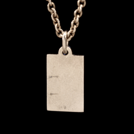 Zilveren hanger   026030