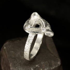 Zilveren ring 01544
