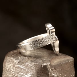 Zilveren ring 01586