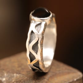 Zilveren ring 0047b