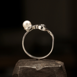 Zilveren ring 01595