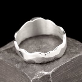 Zilveren ring   02305