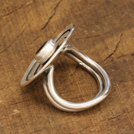 Zilveren ring 0935