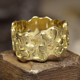 Geel gouden ring 0233