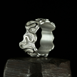 Zilveren ring 01566