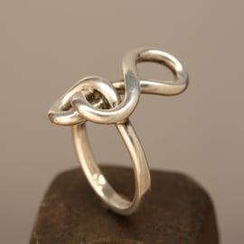 Zilveren ring 1158