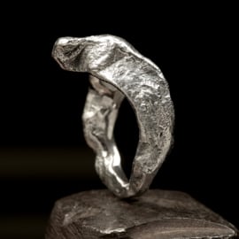 Zilveren ring   016261