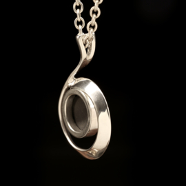 Zilveren hanger    026035