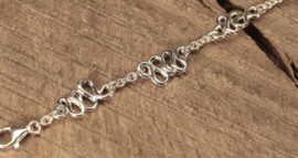Zilveren armband      0714