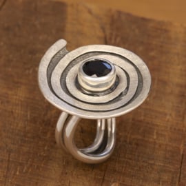 Zilveren ring 0935