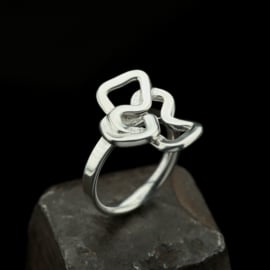 Zilveren ring 01571