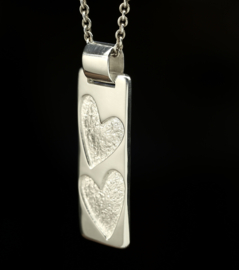 Zilveren hanger        026026