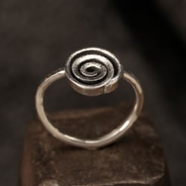 Zilveren ring 01575