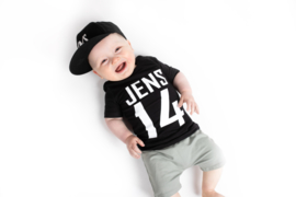 Baby/Kids Shirt NAAM & NUMMER