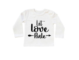 Baby/Kids Shirt Let Love Rule