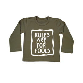 Baby/Kids Shirt Rules are for FOOLS