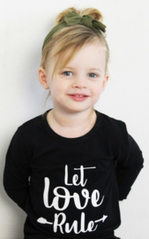 Baby/Kids Shirt Let Love Rule