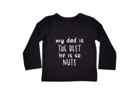 Baby/Kids Shirt Nuts Mom/ Dad