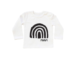 Baby/Kids Shirt  Rainbow & Name