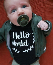 Baby/Kids Shirt HELLO WORLD