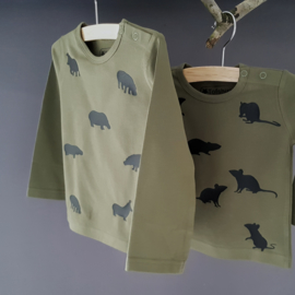 Baby/Kids Shirt Nijlpaardjes