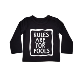 Baby/Kids Shirt Rules are for FOOLS