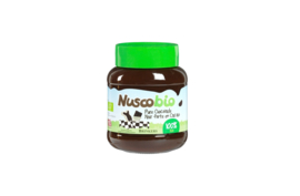 Biologische Chocoladepasta, puur | Nuscobio | 400 gram