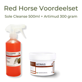 Red Horse Voordeelset - Sole Cleanse 500 + Artimud 300gr